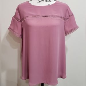 LOFT Short Sleeve Blouse